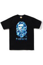 tričko BAPE ABC Camo by bathing Ape T-Shirt Black/Blue ADONIO