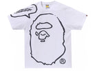 BAPE x Joshua Vides Ape Head T-Shirt White