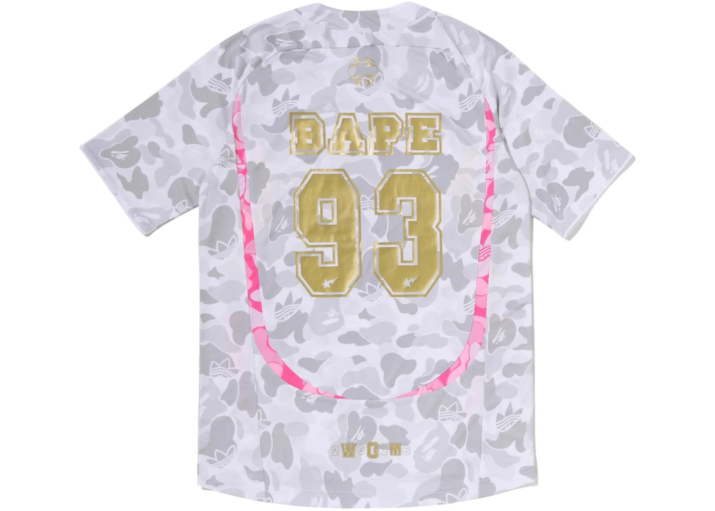 BAPE x adidas World Cup Collection Away Jersey White