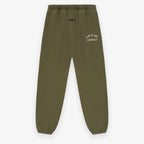 Fear of God Essentials Cuffed Fleece Sweatpants State (FW24) Military