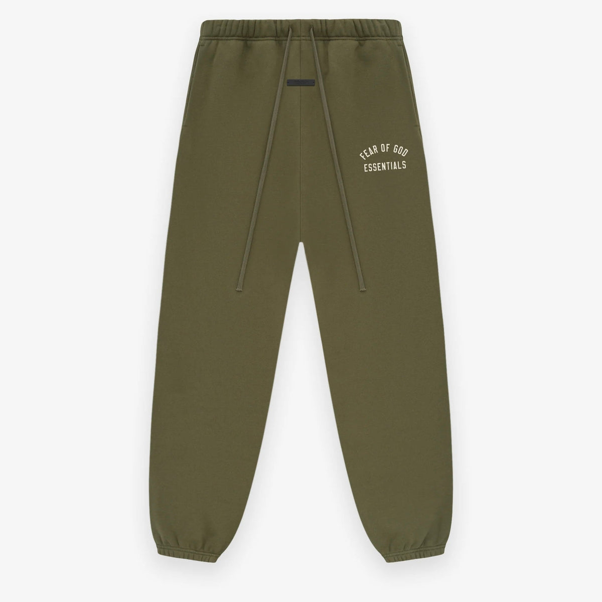 Fear of God Essentials Cuffed Fleece Sweatpants State (FW24) Military