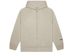 Fear of God Essentials Zip Up Hoodie (21SS) Oatmeal