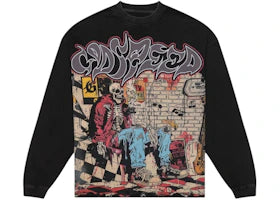 Godspeed Stoner Longsleeve Tee Black