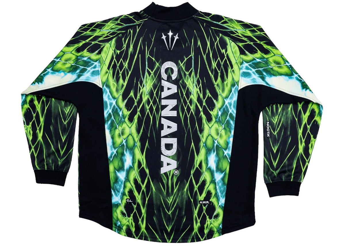 oblečení Nike x NOCTA Canada X2 World Cup 2026 Soccer Borealist L/S Goalkeeper Jersey Black IM6633-010 ADONIO