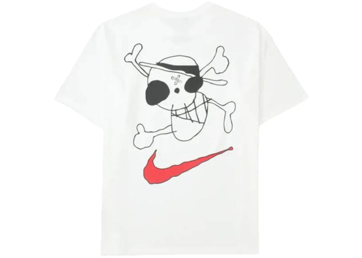 tričko Nike x One Piece Graphic T-Shirt White IX8507-100 ADONIO