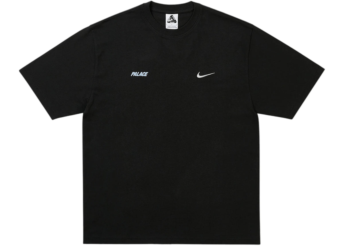 tričko Palace x Nike Font Swoosh T-shirt Black ADONIO