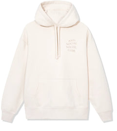 Anti Social Social Club Cancelled Tonal Hoodie Cream