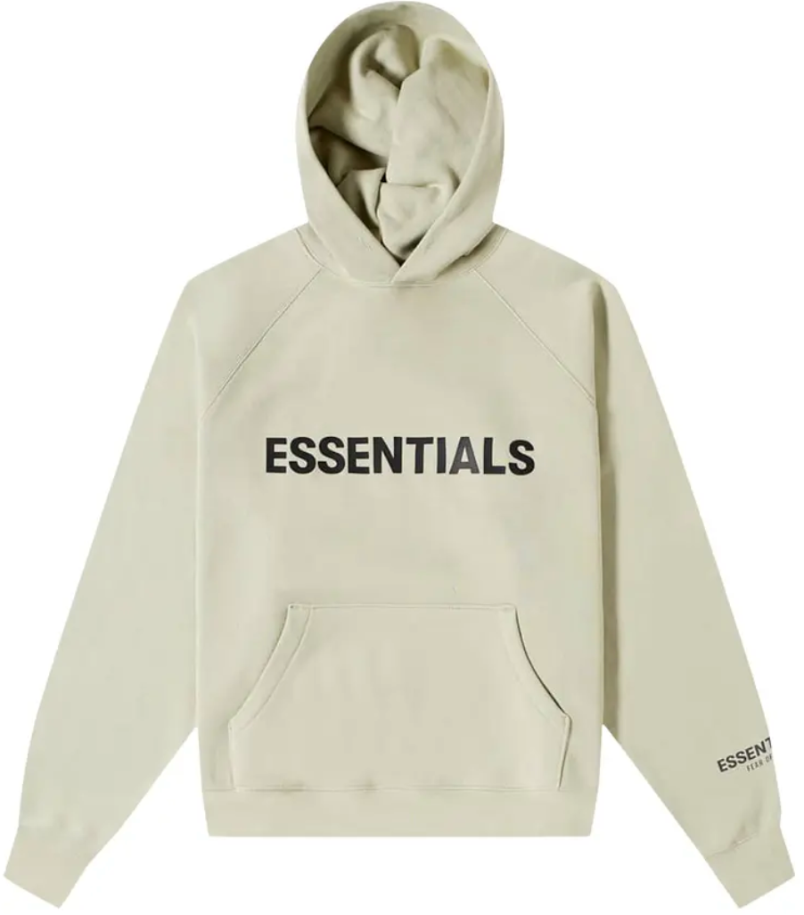 Fear of God Essentials Hoodie Applique (SS20) Sage