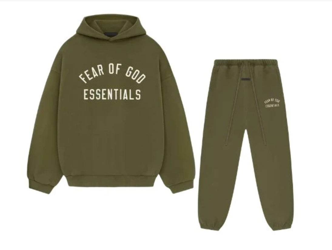 Fear of God Essentials FW24 Military - Celý Set