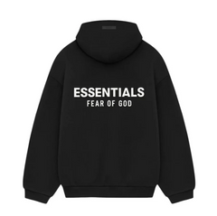 Fear of God Essentials S24 Fleece Hoodie Black