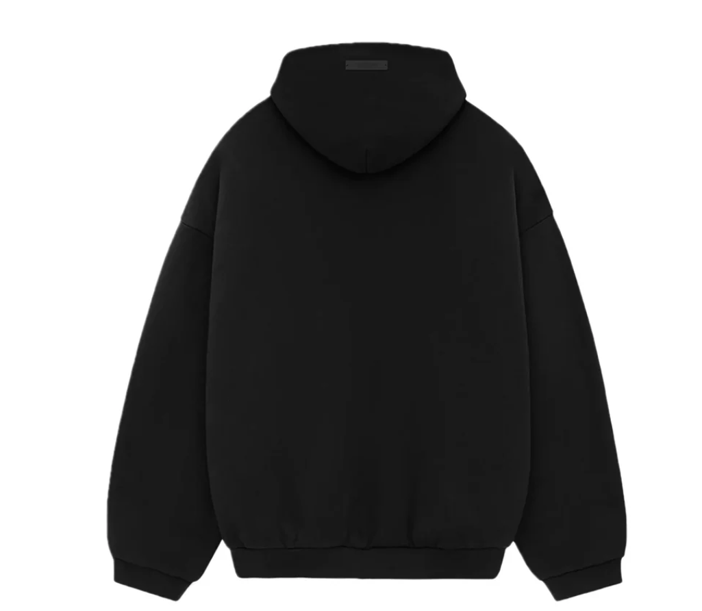 Fear of God Essentials Hoodie FW24 Black Yellow State