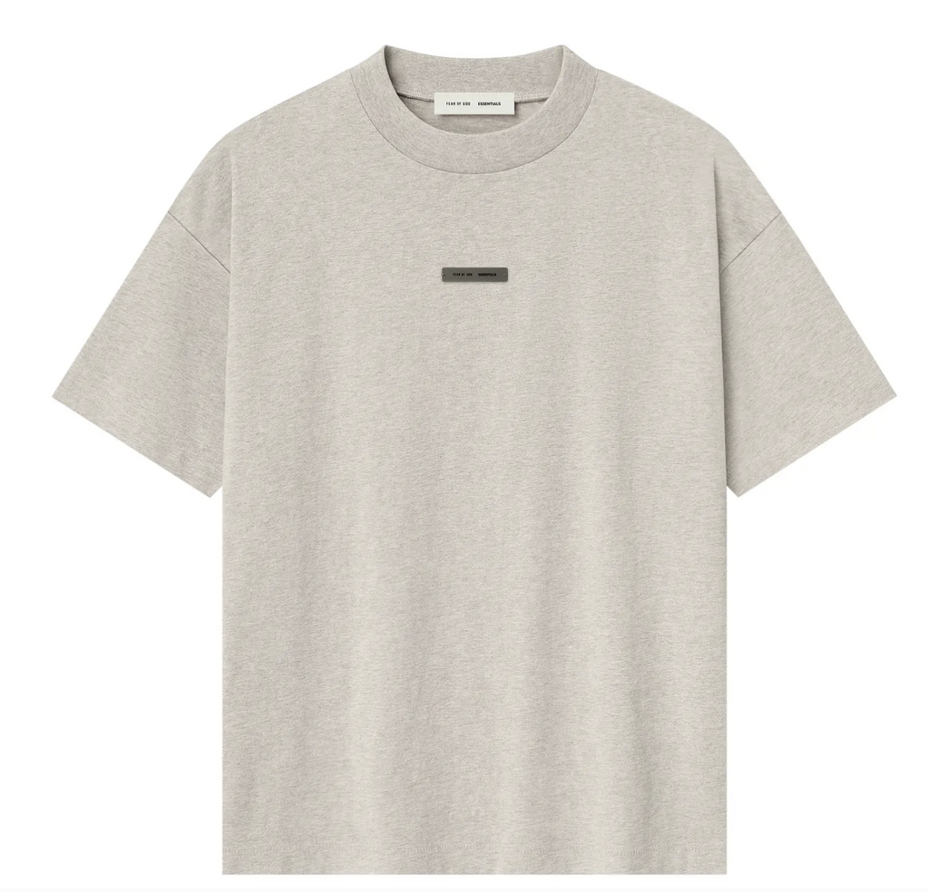 Fear of God Essentials S25 T-shirt Heather Stone