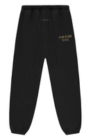 Fear of God Essentials Sweatpants FW24 Black Yellow State