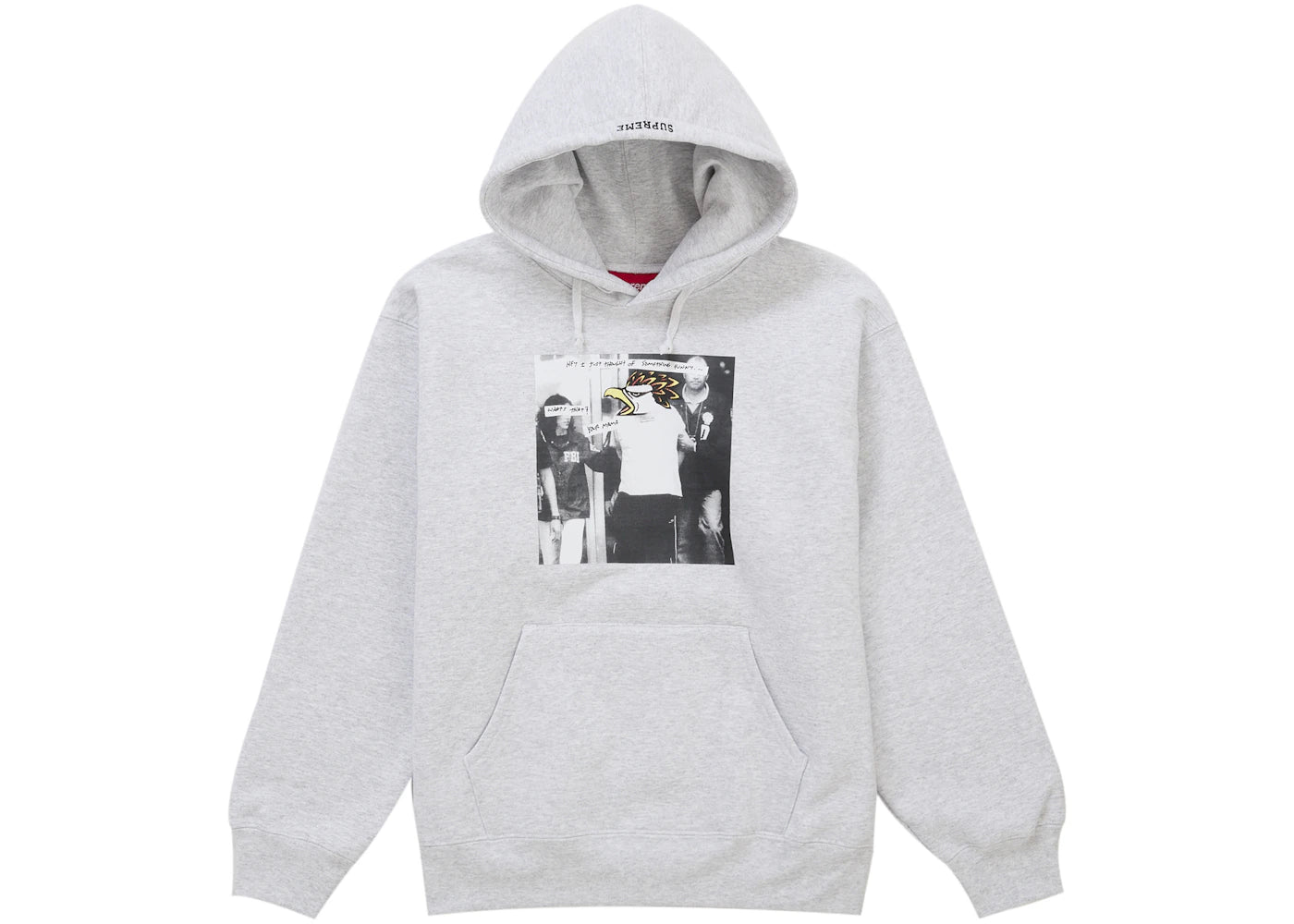 Supreme ANTIHERO Hooded Sweatshirt (FW25) Ash Grey ADONIO