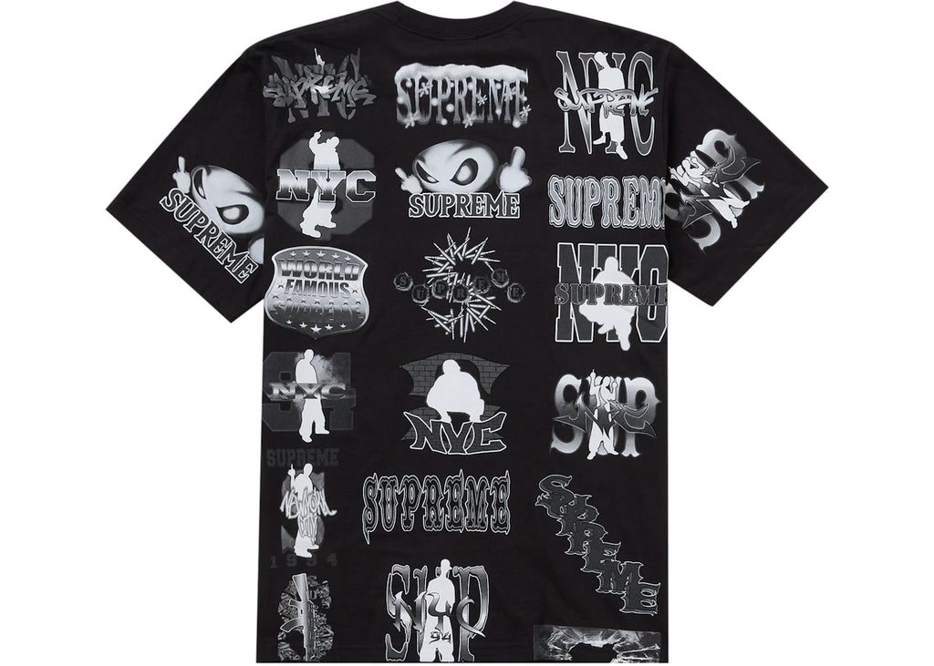Supreme Flash Tee Black