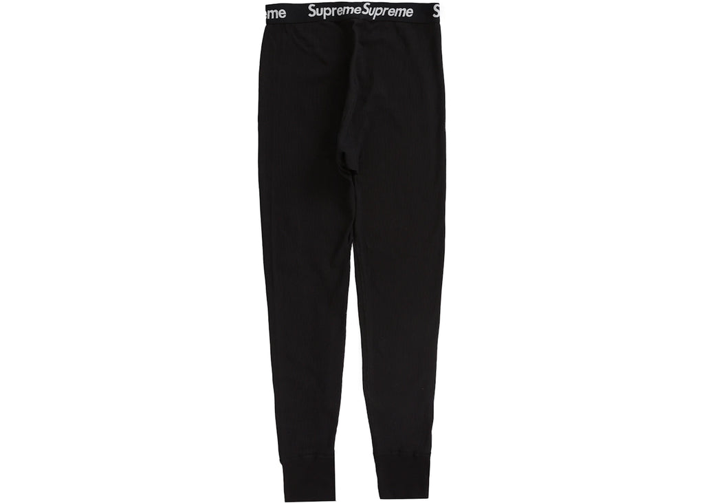 oblečení Supreme Hanes Bones Thermal Pant (1 Pack) Black ADONIO