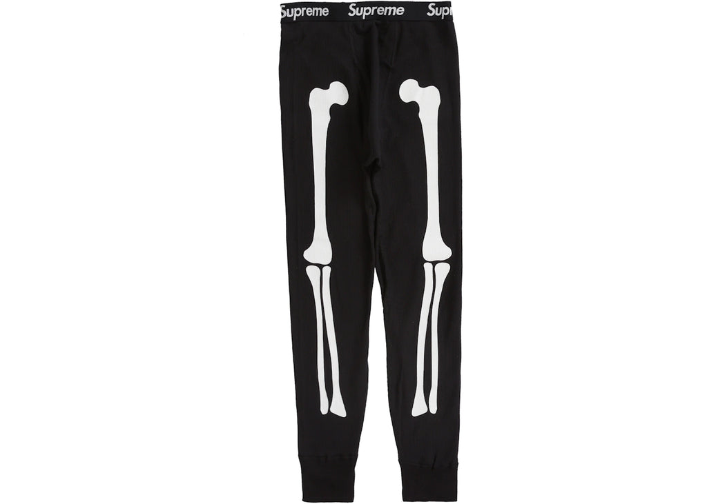 oblečení Supreme Hanes Bones Thermal Pant (1 Pack) Black ADONIO