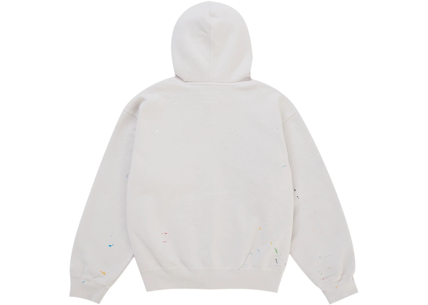 Supreme MM6 Maison Margiela Box Logo Zip Up Hooded Sweatshirt White ADONIO