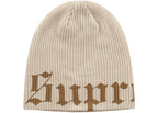 Supreme Old English Printed Beanie (SS26) Brown