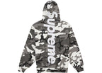 Supreme Satin Applique Hooded Sweatshirt (SS26) Snow Camo