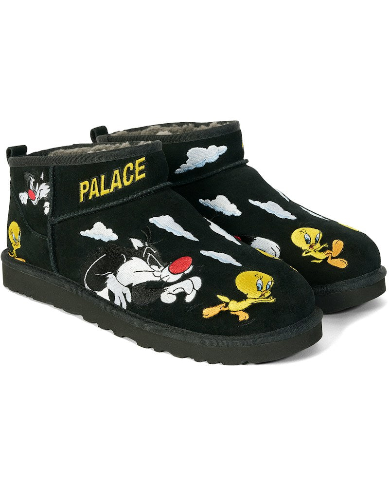 tenisky a boty UGG Classic Ultra Mini Boot Palace x Looney Tunes Black 1181891-BLK ADONIO
