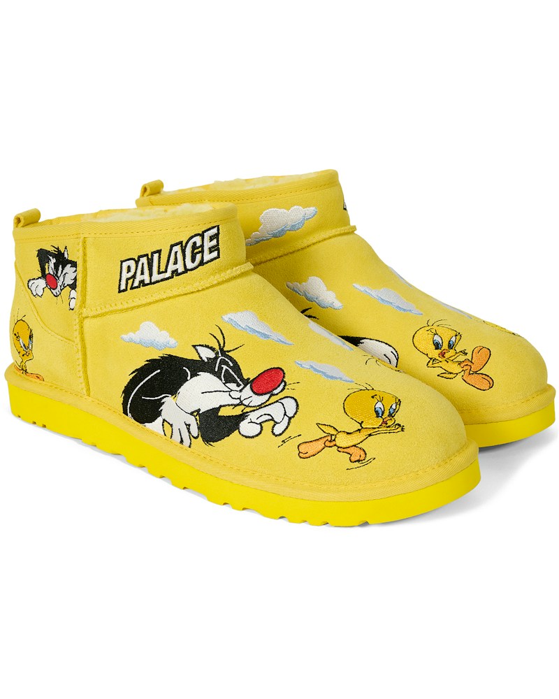 tenisky a boty UGG Classic Ultra Mini Boot Palace x Looney Tunes Yellow 1181891-YEL ADONIO