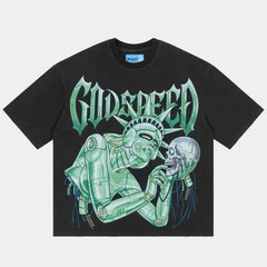 Godspeed Freedoms Protocol Tee Black
