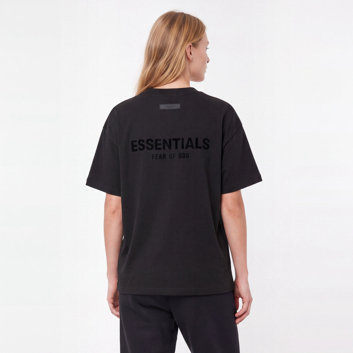 tričko Fear of God Essentials S22 T-Shirt Stretch Limo 125SU224100F ADONIO