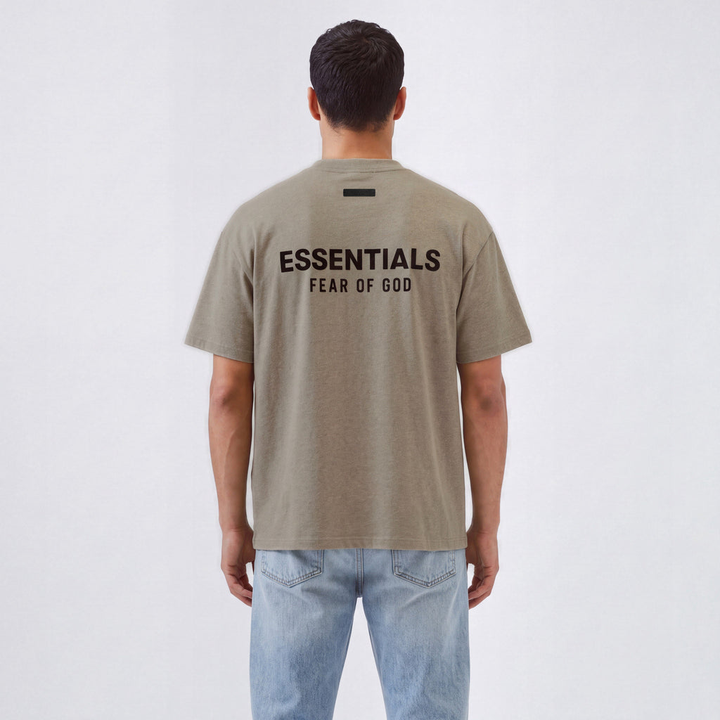 tričko Fear of God Essentials S24 T-Shirt Heather Grey ADONIO
