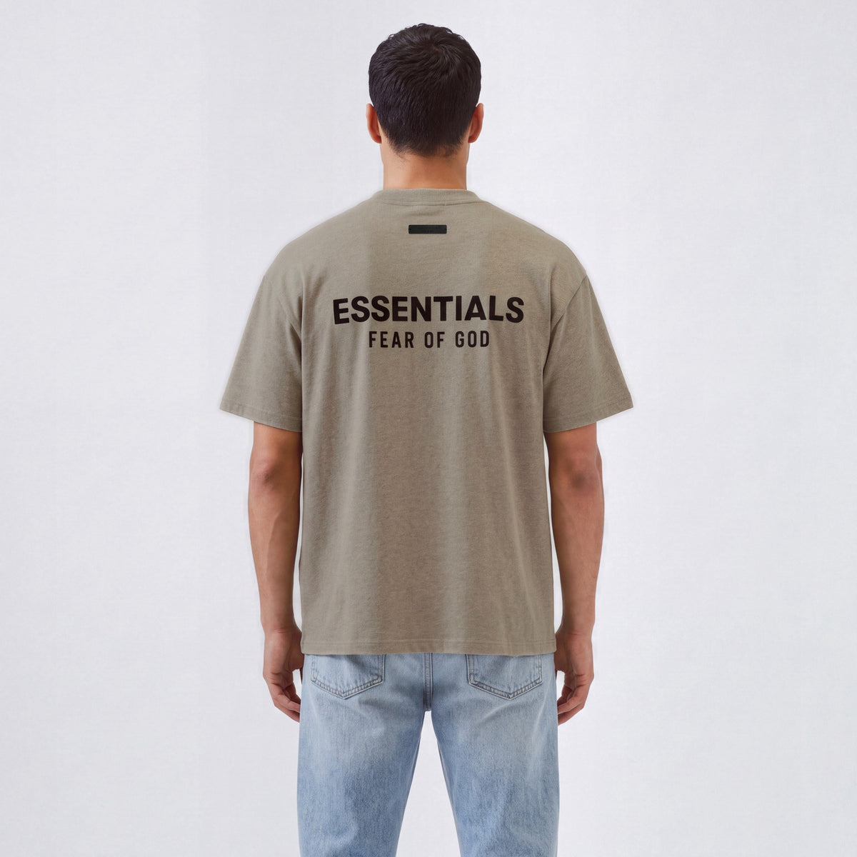 tričko Fear of God Essentials S24 T-Shirt Heather Grey ADONIO