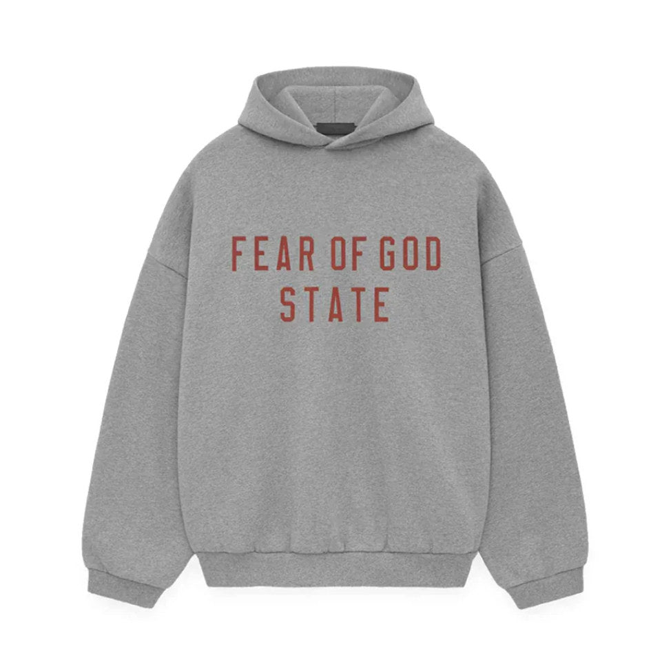 Fear of God Essentials Hoodie FW24 Dark Heather State ADONIO