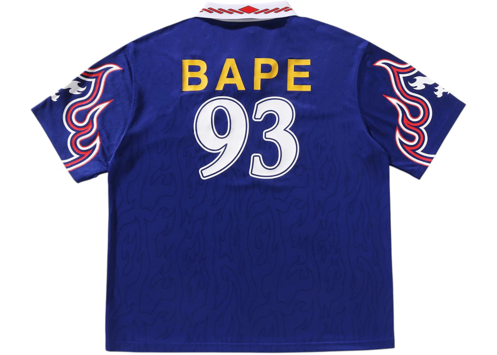 oblečení adidas x BAPE Flame Jersey Blue KF4914 ADONIO