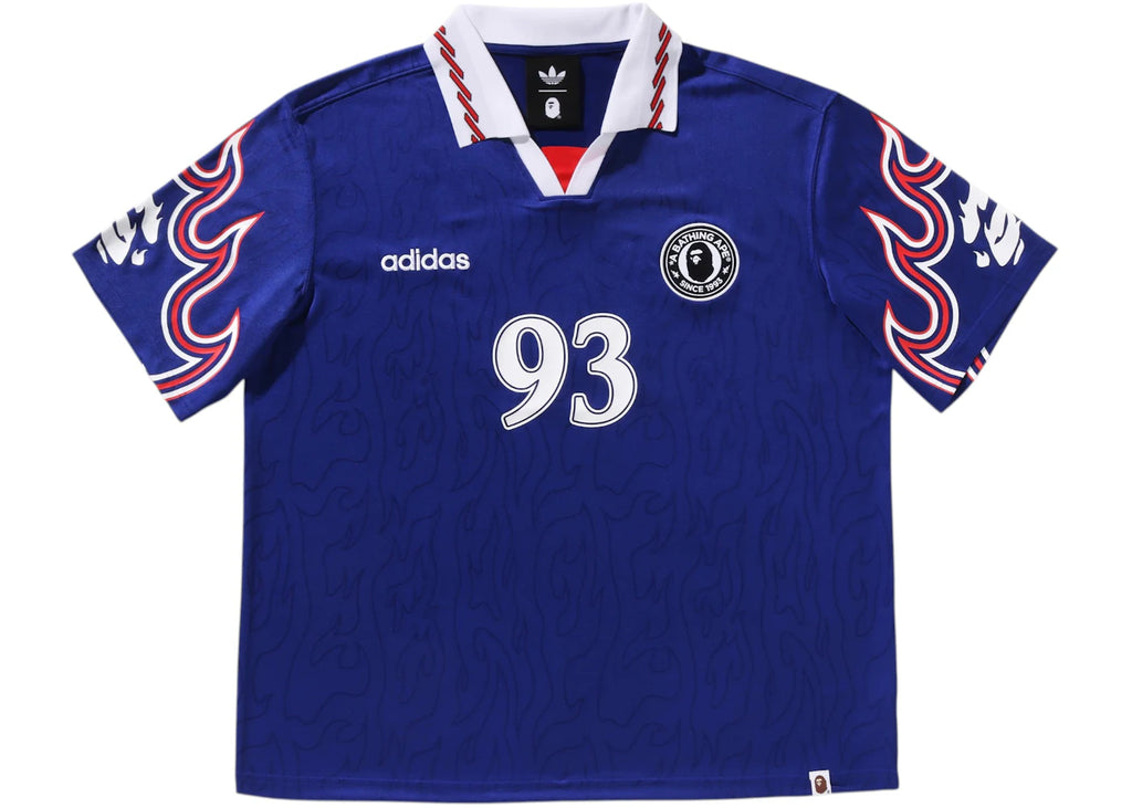 oblečení adidas x BAPE Flame Jersey Blue KF4914 ADONIO