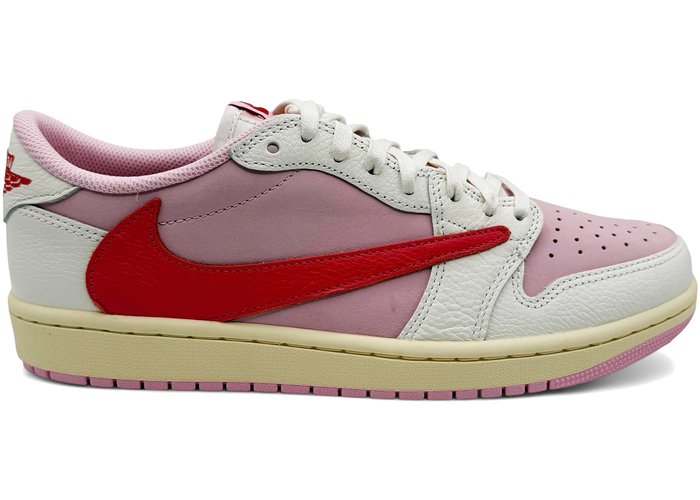 Jordan 1 Retro Low OG SP Travis Scott Sail Tropical Pink