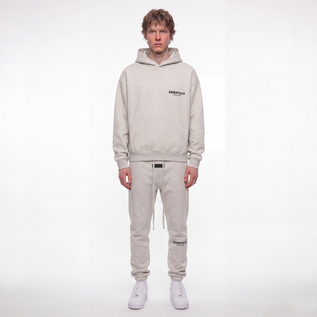 Fear of God Essentials S22 Light Oatmeal - Celý set ADONIO