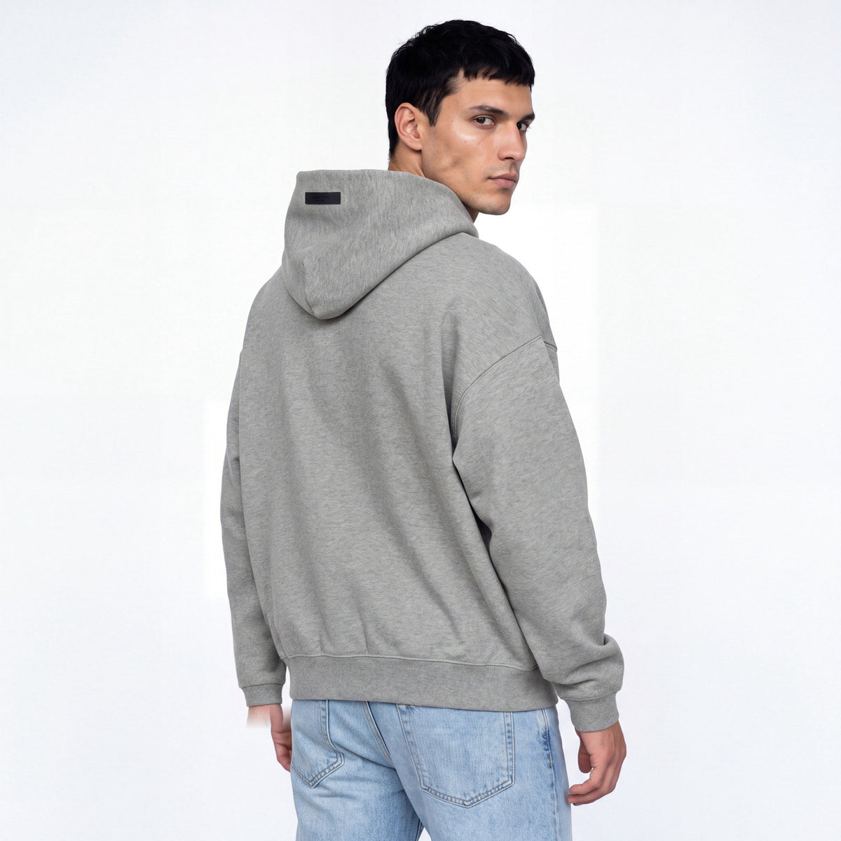 Fear of God Essentials Hoodie FW24 Dark Heather State ADONIO