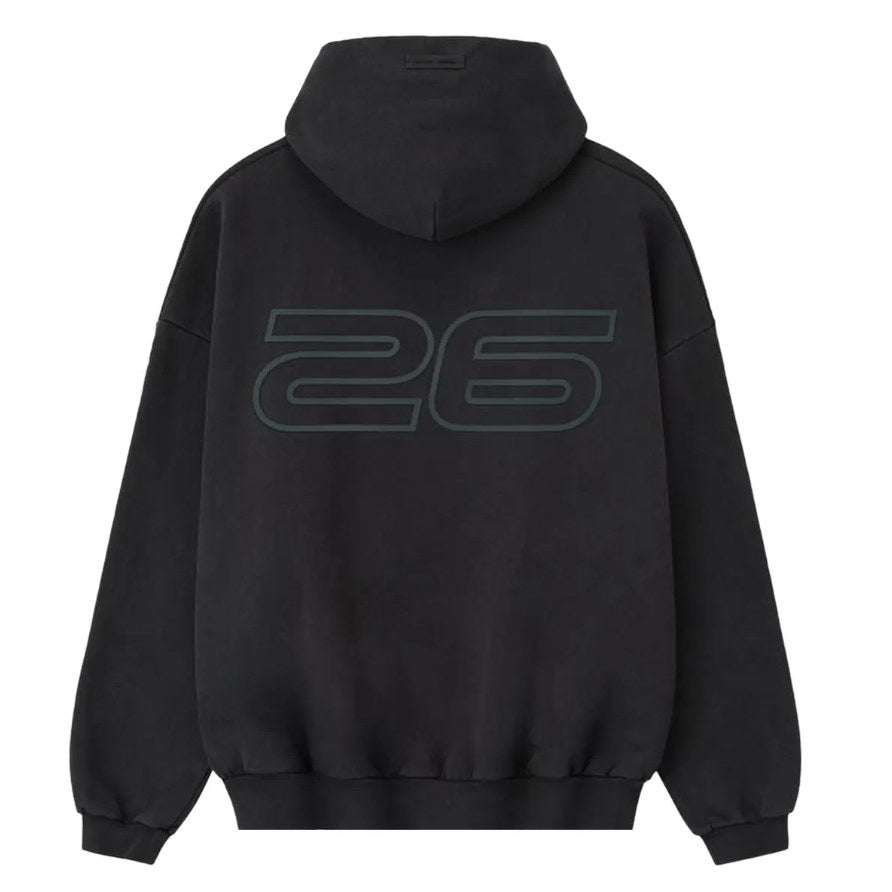 Fear of God Essentials 90s Hoodie Vintage Black ADONIO