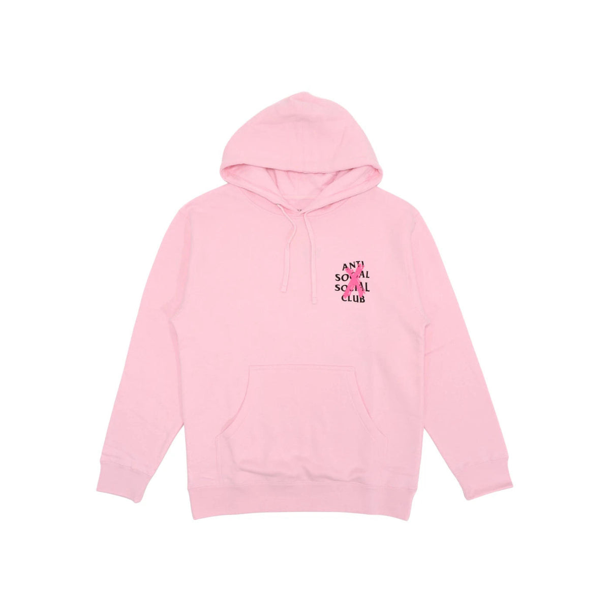Anti Social Social Club Cancelled Hoodie Pink 69LE-1885 ADONIO