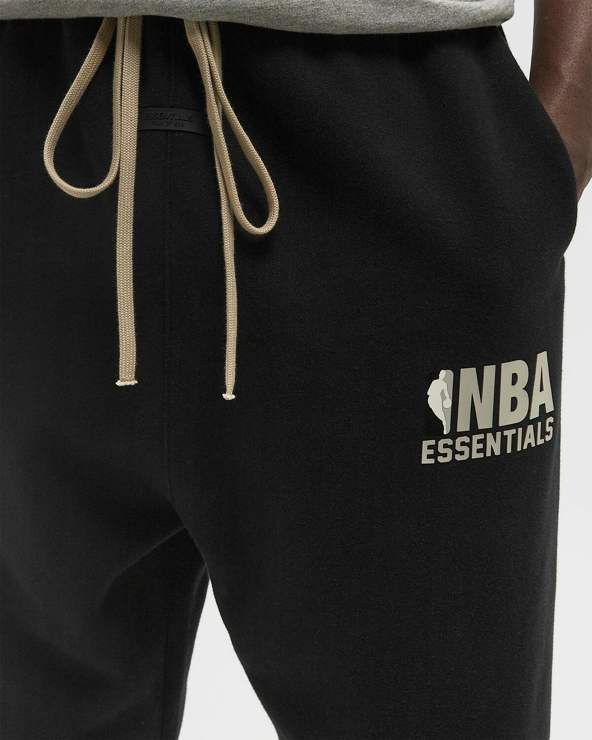 Fear of God Essentials NBA Relaxed Sweatpants (SS25) Black Grey