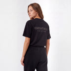 tričko Fear of God Essentials S25 T-shirt Glossy Jet Black 125SP254190F ADONIO