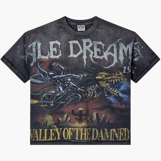 Vale Forever Ride the Dragon Tee Black
