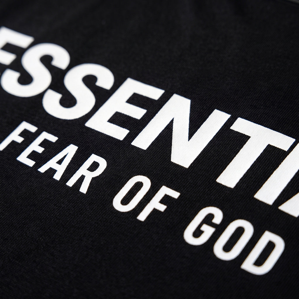 tričko Fear of God Essentials Crewneck S24 T-Shirt Black ADONIO