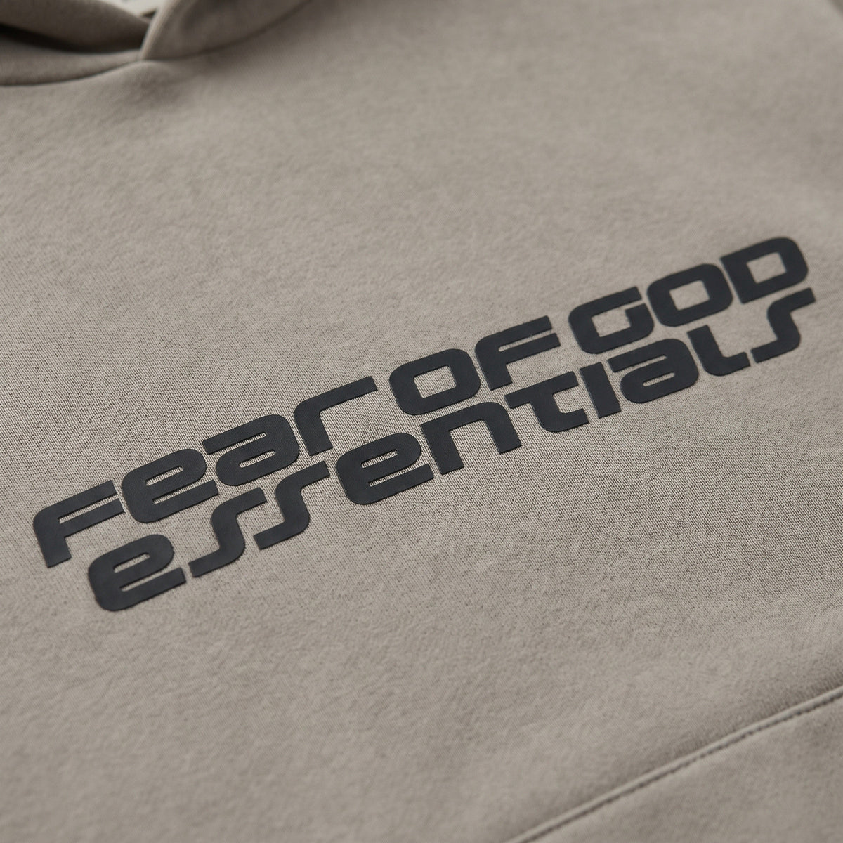 Fear of God Essentials 90s Hoodie Smoke Grey ADONIO