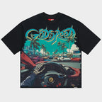Godspeed Power Steering Tee Black