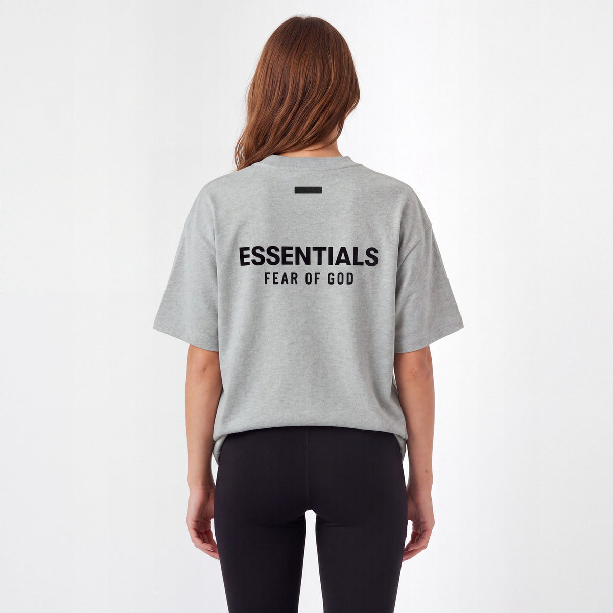 tričko Fear of God Essentials S24 T-Shirt Light Heather ADONIO