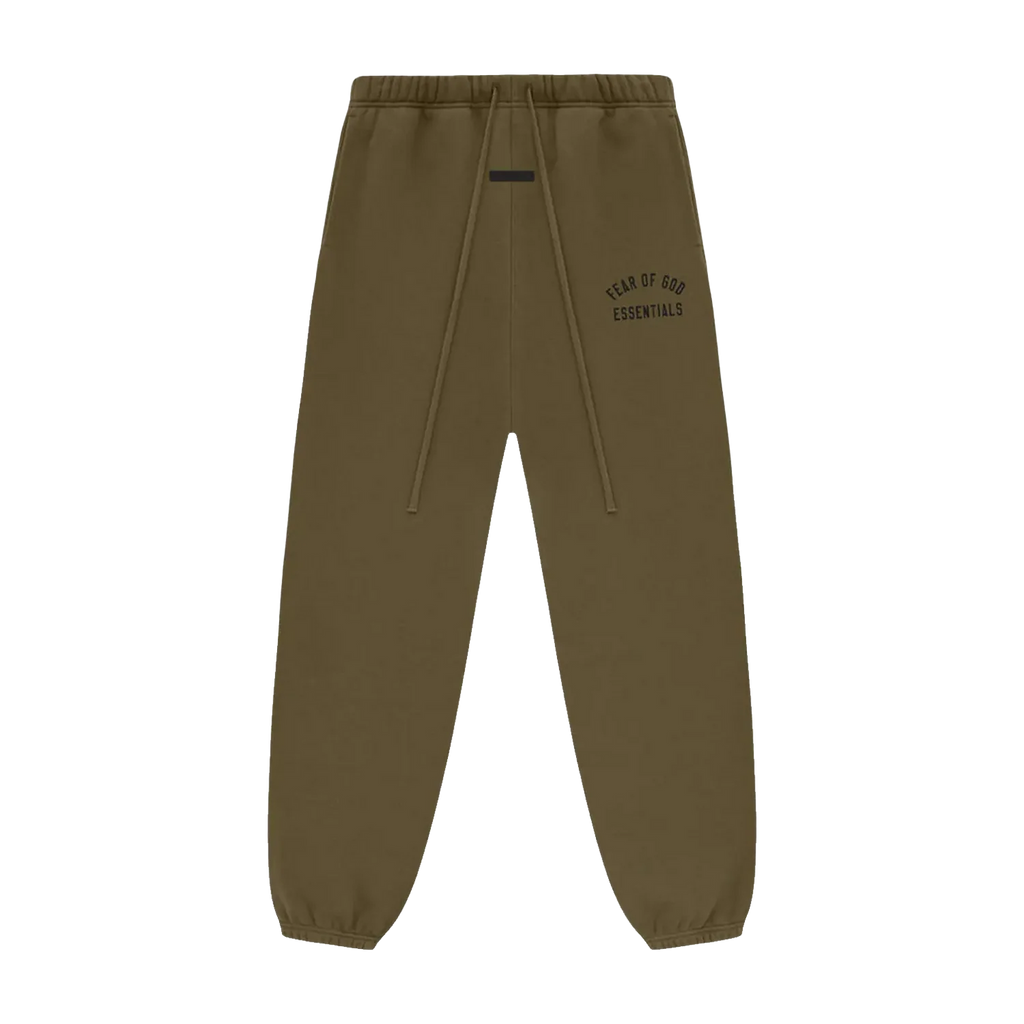Fear of God Essentials Cuffed Fleece Sweatpants State (FW24) Olive
