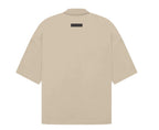 Fear of God Essentials T-Shirt (SS23) Dusty Beige (BLACK PRINT)