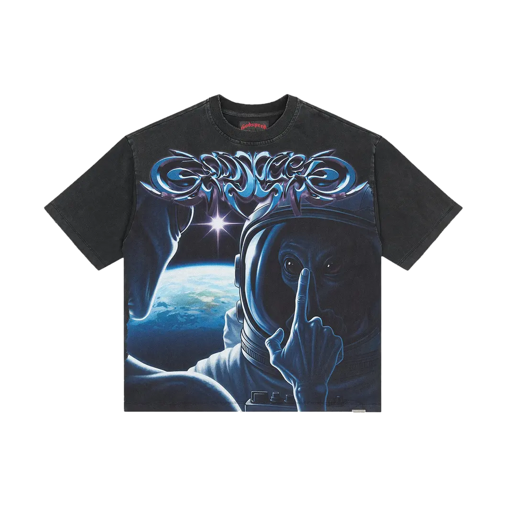 tričko Godspeed First Contact 2 Tee Black INS-EA952F5208 ADONIO