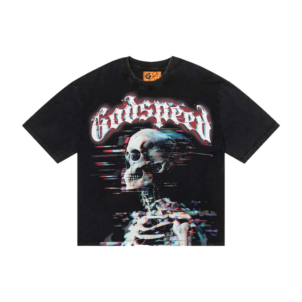 tričko Godspeed Matrix Glitch Tee Black INS-3908CC88AE ADONIO