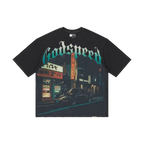 Godspeed Pit Stop Tokyo Tee Black